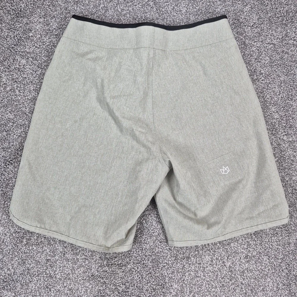 Manera Haapiti Board Shorts‎ Mens 28 Gray Surfing Performance Swim Trunks